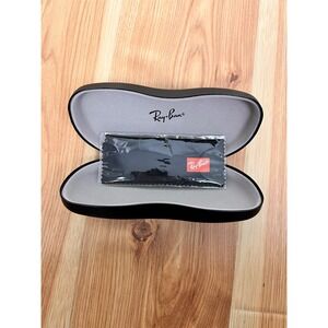 NEW RAY BAN  BLACK AUTHENTIC EYEWEAR EYEGLASSES GLASSES CASE ONLY